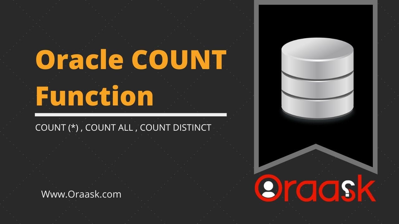 Oracle как ускорить count