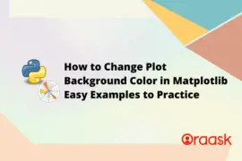 How to Change Plot Background Color in Matplotlib