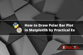 How to Draw Polar Bar Plot in Matplotlib