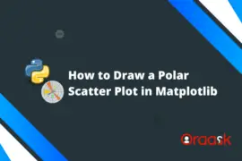 How to Draw Polar Scatter Plot in Matplotlib