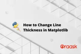 How to Change Line Thickness in Matplotlib